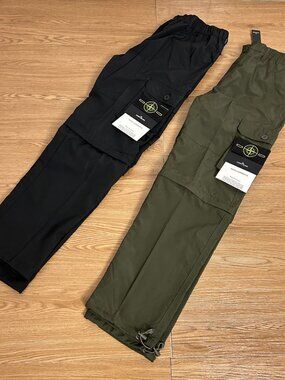 Stone Island Seamless Zipper Detachable Pants